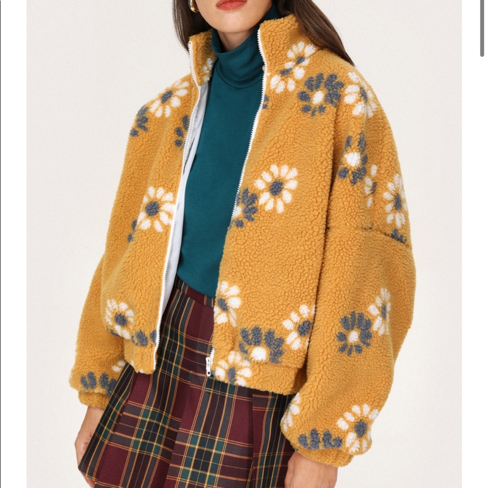NWT! Cider Together Forever Floral Fleece